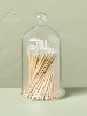 Target Hearth & Hand with Magnolia Clear Glass Cloche Matches 75ct Decor New